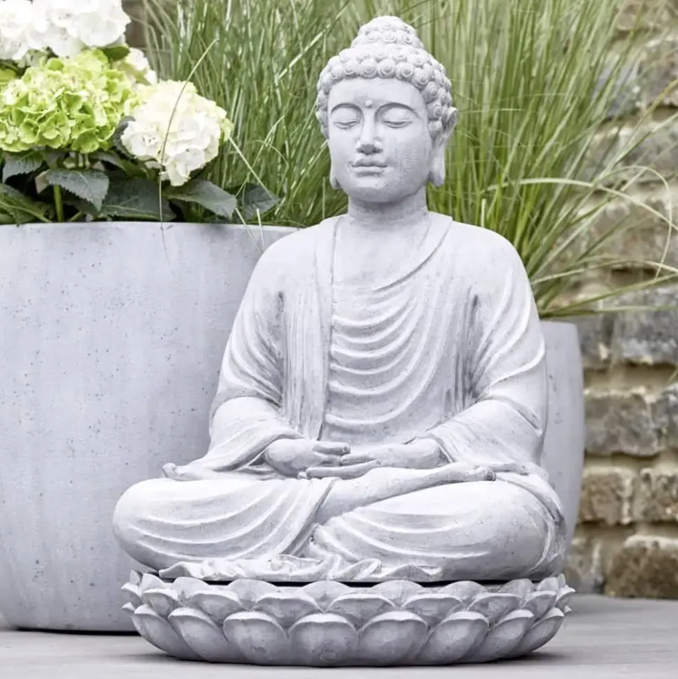 Buddha Figur sitzend Höhe 70 cm
