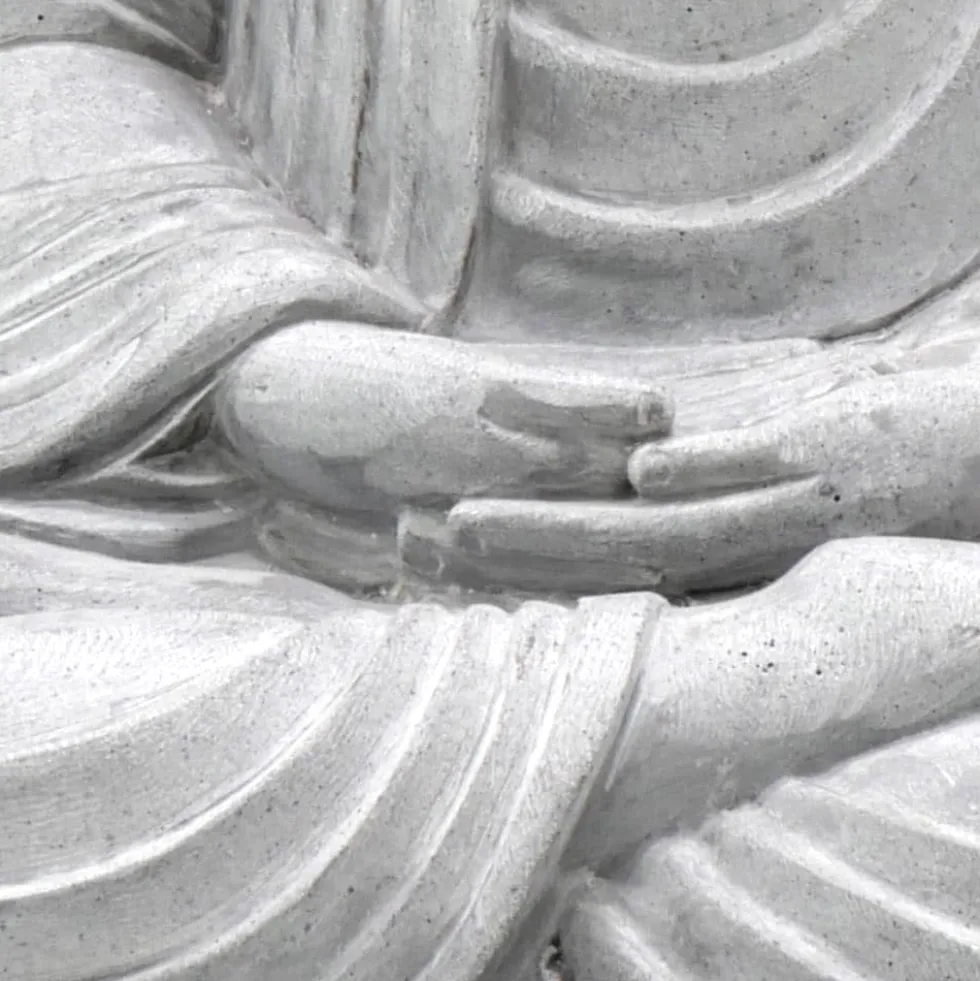 Buddha Figur sitzend Höhe 70 cm