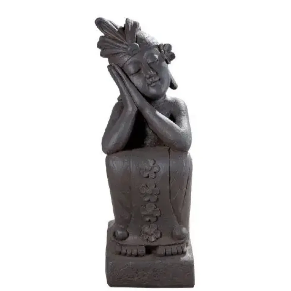 Buddha Gartenfigur groß PHUSSA H 70 cm