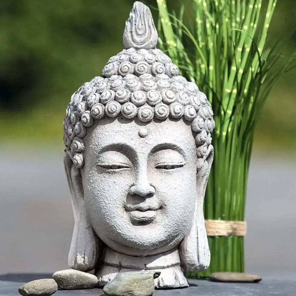 Buddha Kopf THAI Casablanca H 35 cm