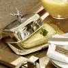 Butterdose Hirsch silber Edzard