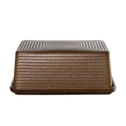 Butterdose Porzellan ASA FormArt braun 15,3 x 11,6 cm