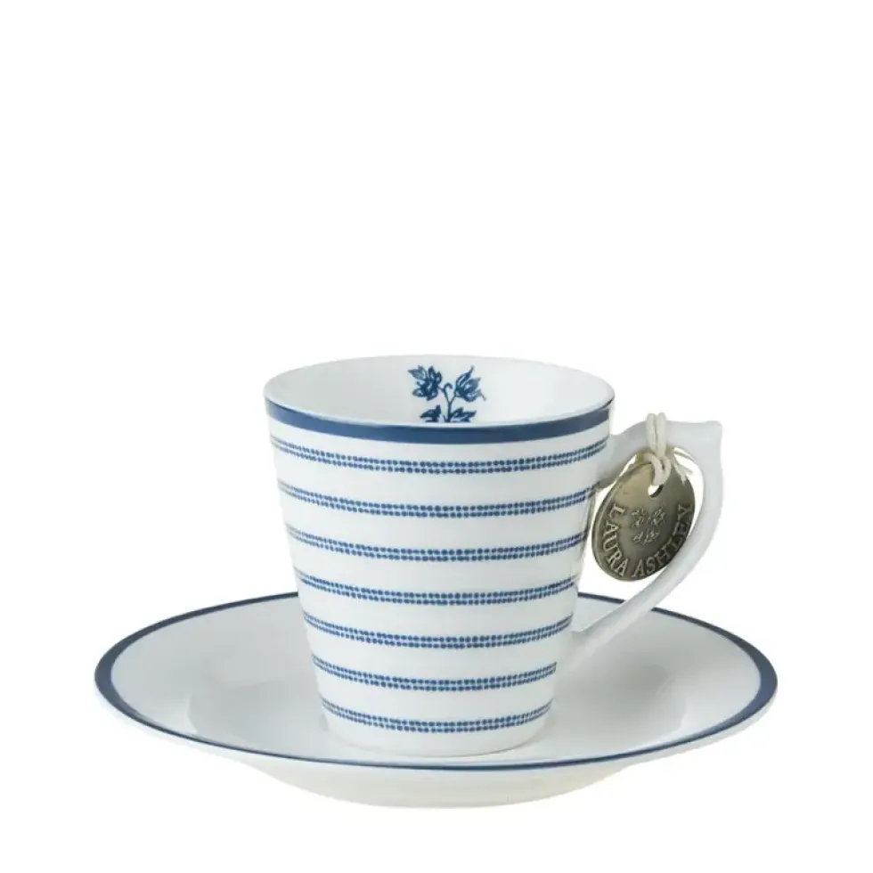 Cappuccinotasse Laura Ashley Candy Stripe
