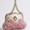 Christbaumschmuck Handtasche mit Strass pink Werner Voß