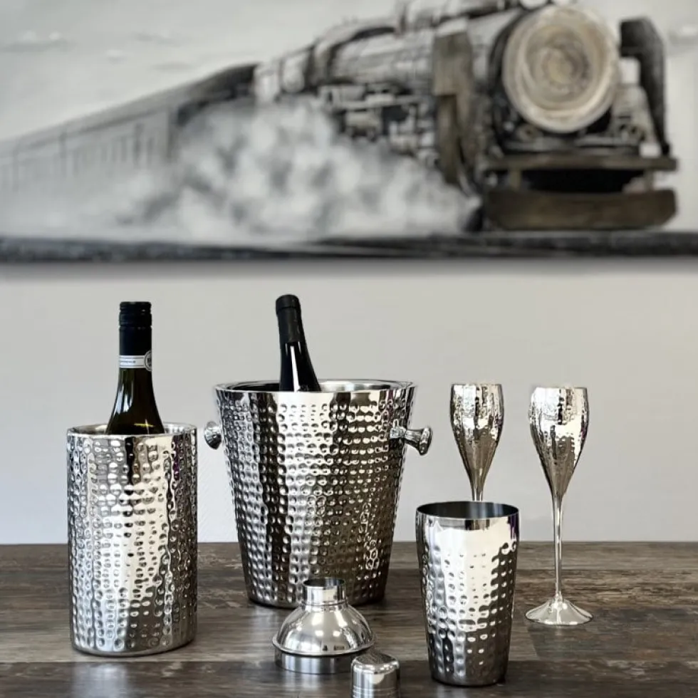 Cocktail Shaker Edelstahl Bruna Kaheku Höhe 21 cm