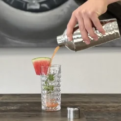 Cocktail Shaker Edelstahl Bruna Kaheku Höhe 21 cm