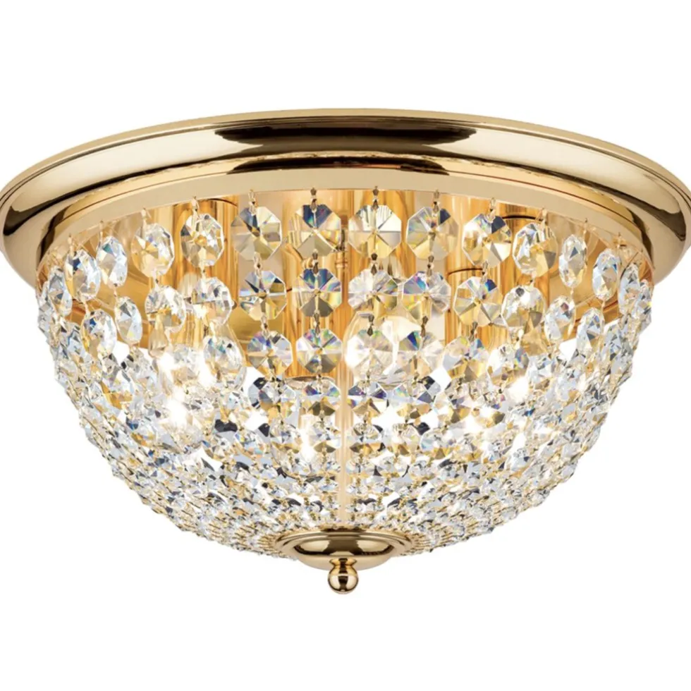 Deckenleuchte Kronleuchter modern gold CESTINO