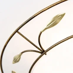 Deckenleuchte rund 40 cm ANDRIA gold antik