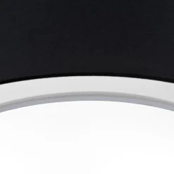 Deckenleuchte schwarz rund Mara 50 cm