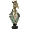 Deko Figur Büste Graf Giraffe Werner Voß Höhe 51 cm
