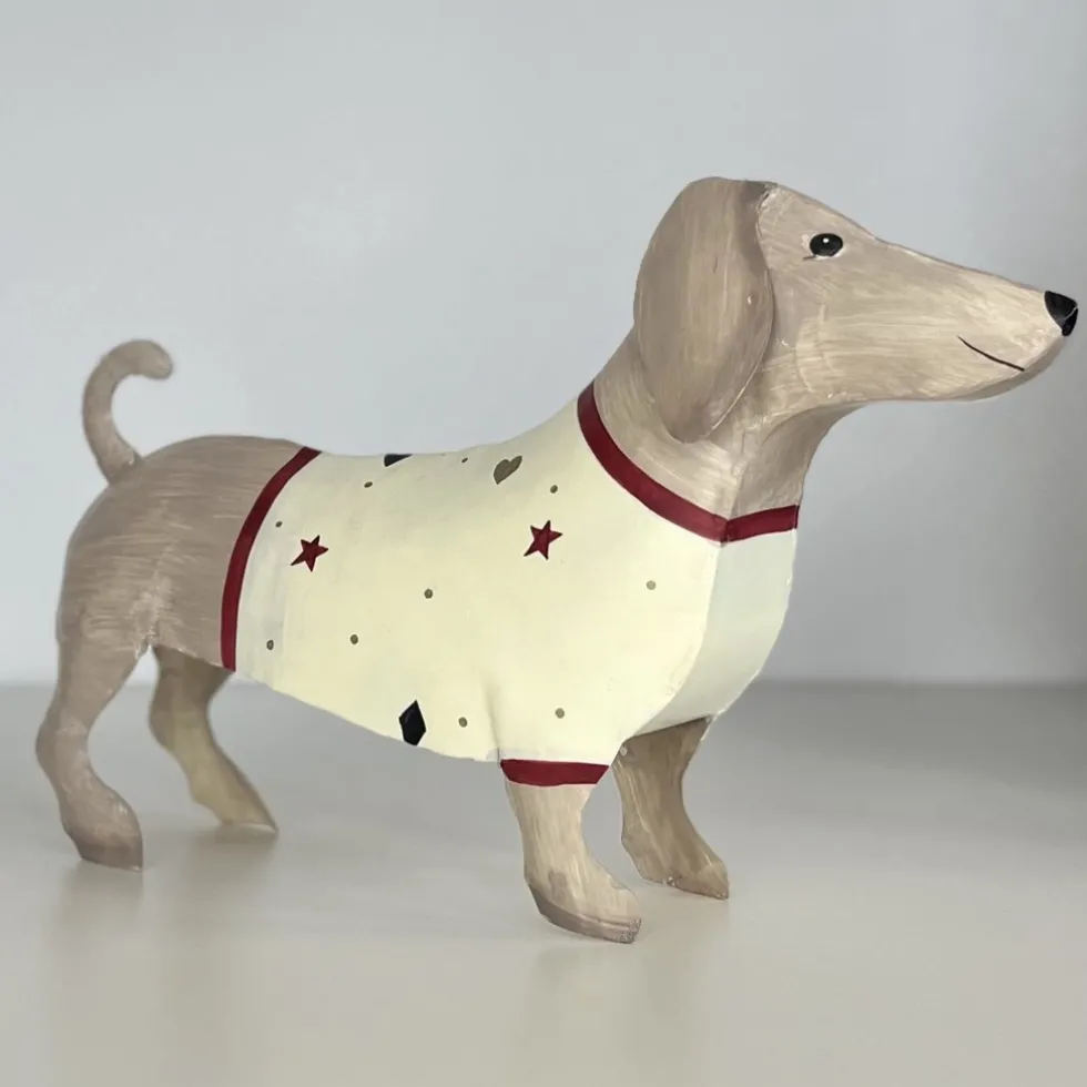Deko Figur Dackel Fritz Pape Kunstgewerbe