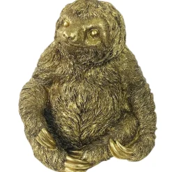 Deko Figur Faultier Flash gold Werner Voß Höhe 28 cm