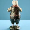 Deko Figur Hippo Bruce mit Schale Werner Voß Höhe 29 cm