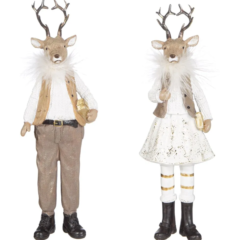 Deko Figur Hirschpaar Gerd & Gerda H 26 cm