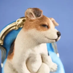 Deko Figur Hund auf Sessel Werner Voß Höhe 20 cm