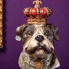 Dekofigur Kaiserhund Werner Voß Höhe 51 cm