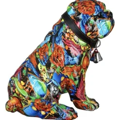 Dekofigur Mops Street Art Casablanca Hände 23 cm