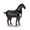 Dekofigur Pferd GiftCompany schwarz Höhe 27 cm