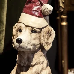 Deko Figur Santa Dog Werner Voß Höhe 67 cm