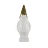 Deko-Figur Zwerg weiß gold Xora Kaheku