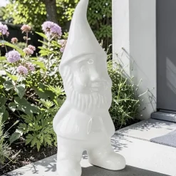 Deko-Figur Zwerg weiß Grindol Kaheku Höhe 37 cm