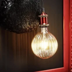 Deko Glühbirne STRIPE GLOBE Werner Voss