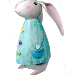 Deko Hase Betty türkis Pape Kunstgewerbe Höhe 53 cm