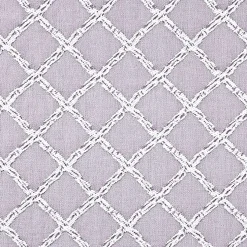 Dekokissen DORCHESTER Charlburry mit Glasperlenborte 30×50 cm
