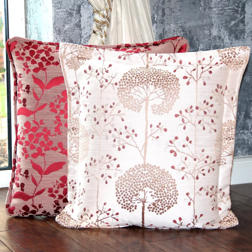Dekokissen EDEN HYDRANGEA mit Keder 50×50 cm