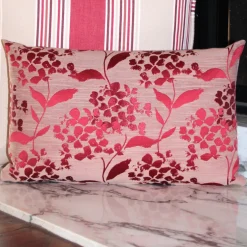 Dekokissen EDEN HYDRANGEA mit Keder 50×50 cm