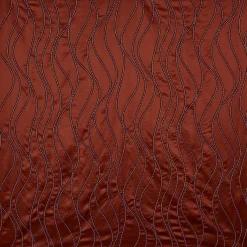 Dekokissen ORCHESTRA CRESCENDO mit Keder orange 50×50 cm