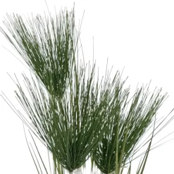 Deko Kunstpflanze Zyperngras im Topf grün H 80 cm
