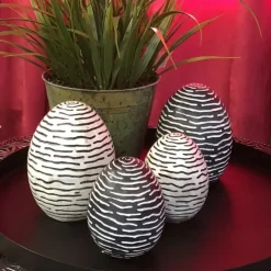 Deko Ostereier Verdu 2er Set Kaheku H 10 cm