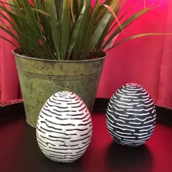 Deko Ostereier Verdu 2er Set Kaheku H 10 cm