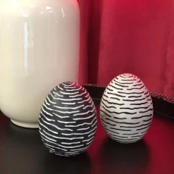 Deko Ostereier Verdu 2er Set Kaheku H 10 cm