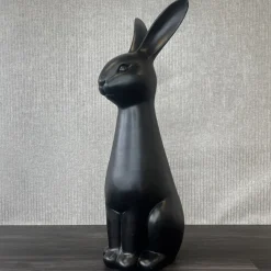 Deko Osterhase groß Cesano schwarz Kaheku Höhe 60 cm