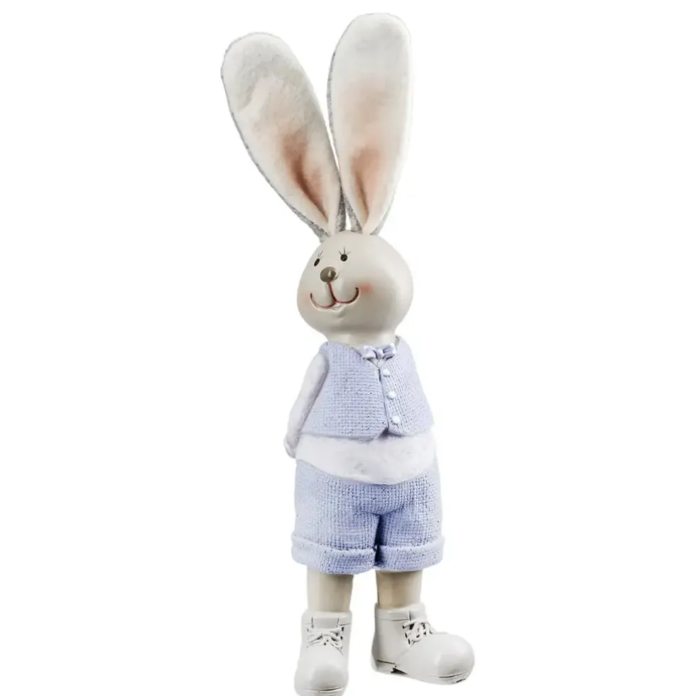 Deko Osterhasen 2er Set Else und Edgar H 28 cm