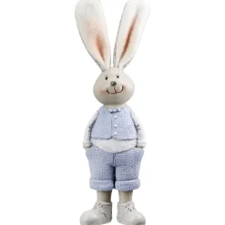 Deko Osterhasen 2er Set Lotte und Lothar H 21 cm
