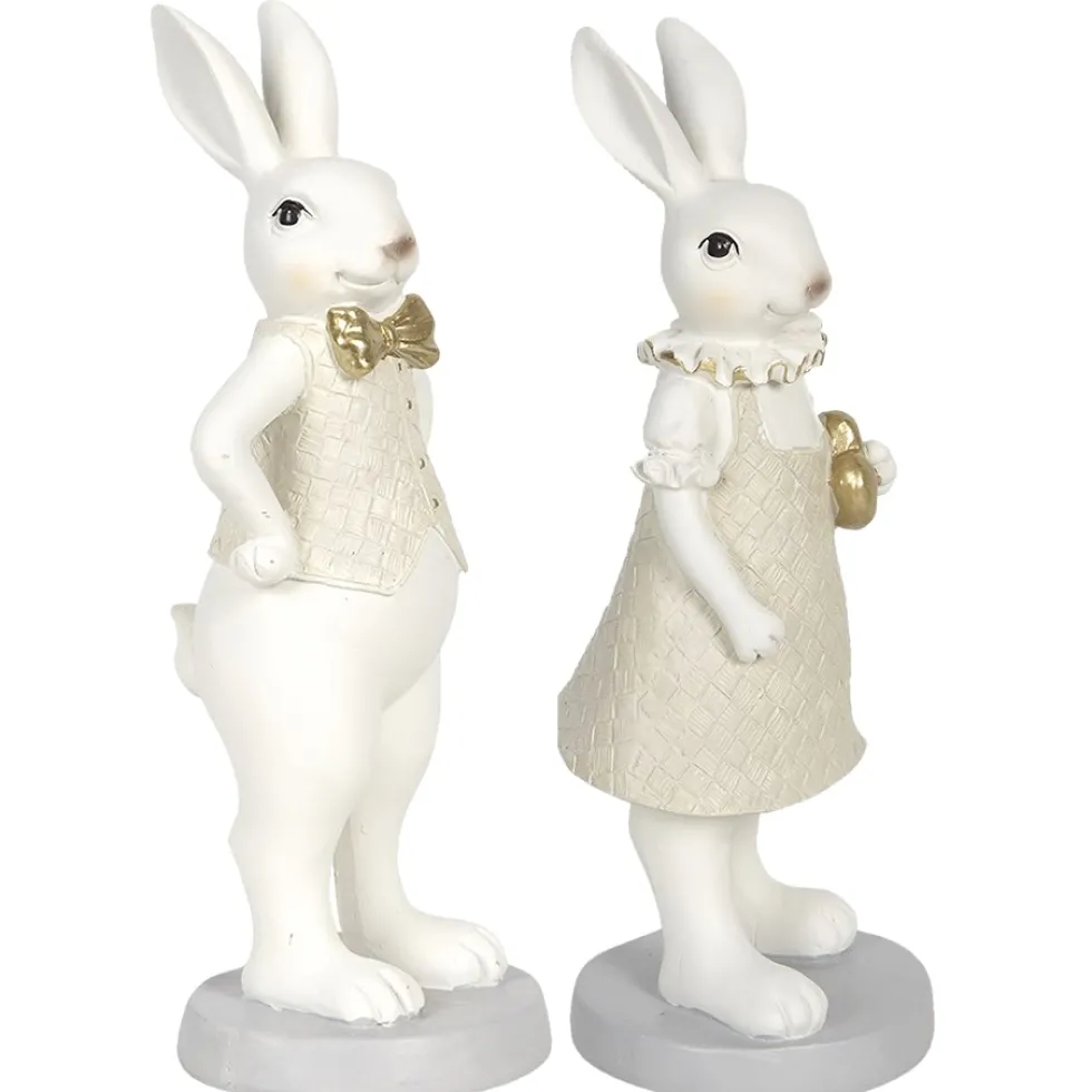 Deko Osterhasen Figuren Jamie und Sarah Clayre & Eef Höhe 20 cm