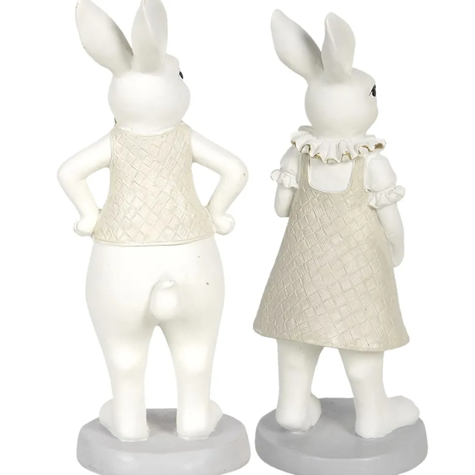 Deko Osterhasen Figuren Jamie und Sarah Clayre & Eef Höhe 20 cm