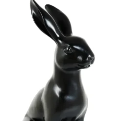 Deko Osterhase schwarz Casano Kaheku