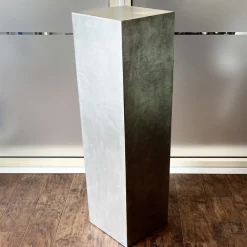 Dekosäule silber Umbara Höhe 80 cm