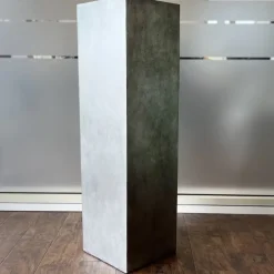 Dekosäule silber Umbara Höhe 80 cm