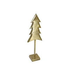 Deko-Tannenbaum Tanne Gold auf Ständer | In 2 Größen