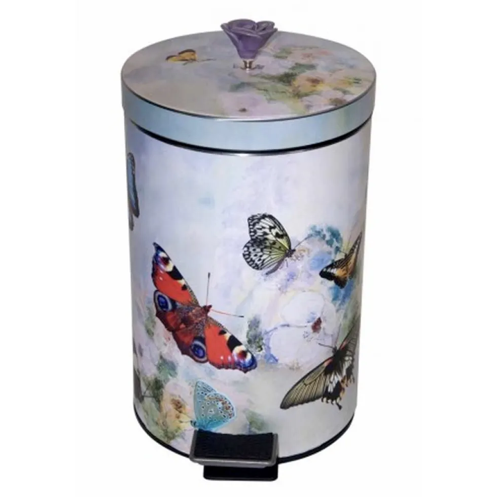 Design Kosmetikeimer Bad 12 l Schmetterling