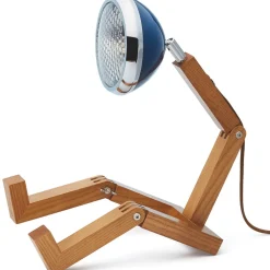 Design Tischlampe MR. WATTSON Lampe Cobra Blue