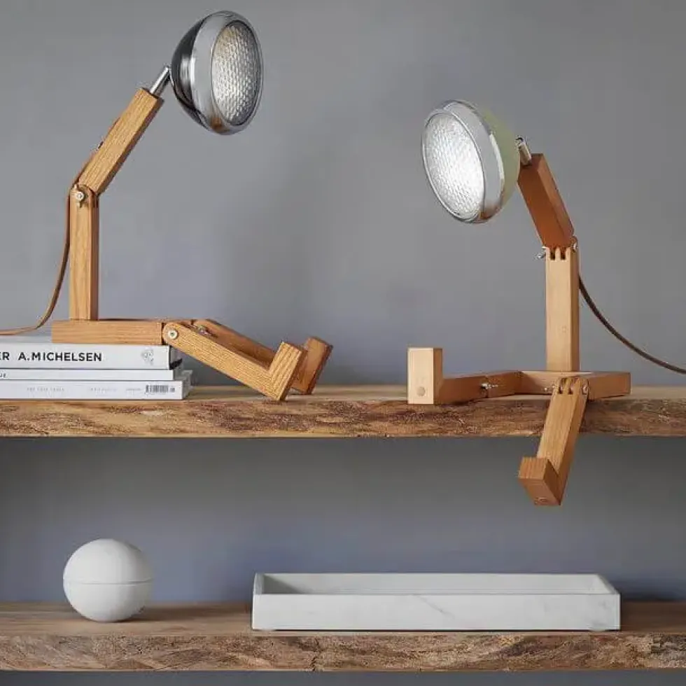 Design Tischlampe MR. WATTSON Lampe Desert Green