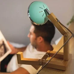 Design Tischlampe MR. WATTSON Lampe Tiffany Green