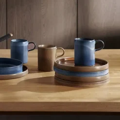 Dessertteller Steingut braun ASA FormArt gobi D 21 cm