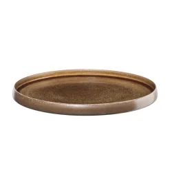 Dessertteller Steingut braun ASA FormArt gobi D 21 cm